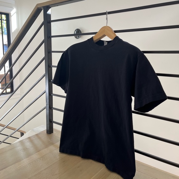 Los Angeles Apparel | NWOT 6.5oz Garment Dye Crew Neck T-Shirt Unisex - Picture 2 of 10